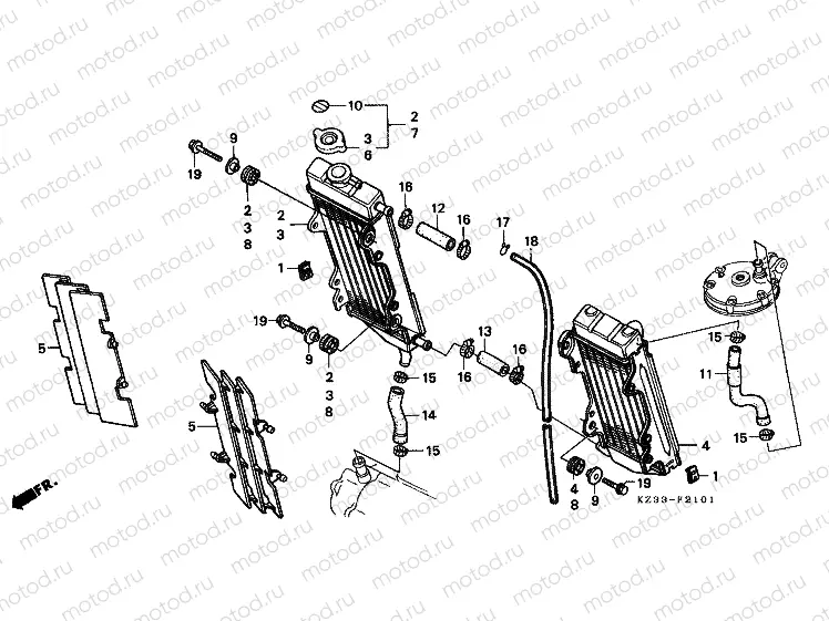 F-21-1 RADIATOR