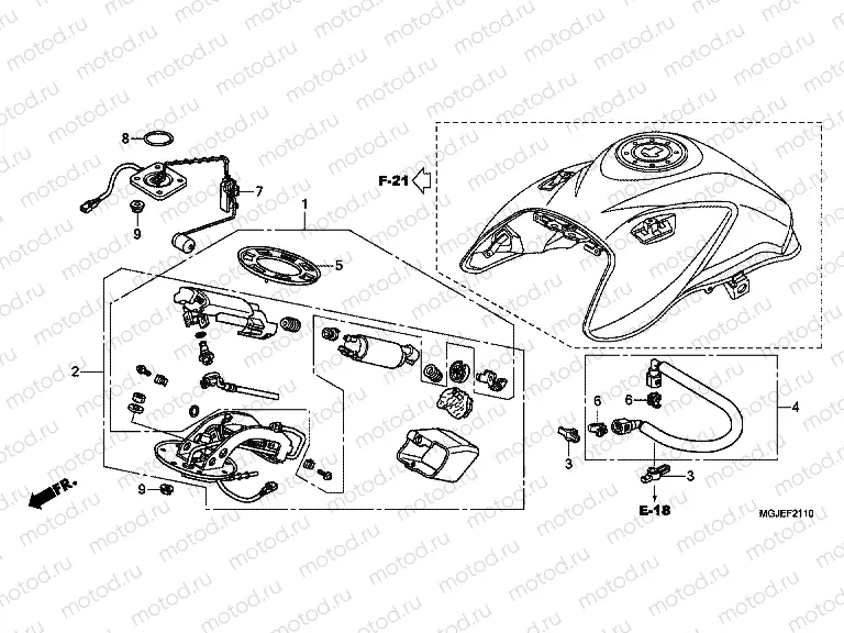 F-21-10 FUEL PUMP