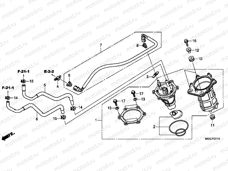 F-21-11 FUEL PUMP (VT750S)