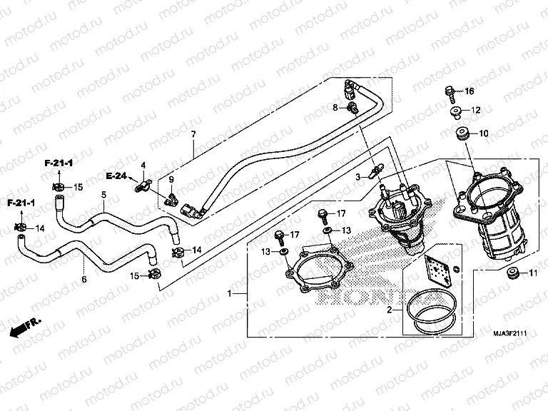 F-21-11 FUEL PUMP (VT750S)