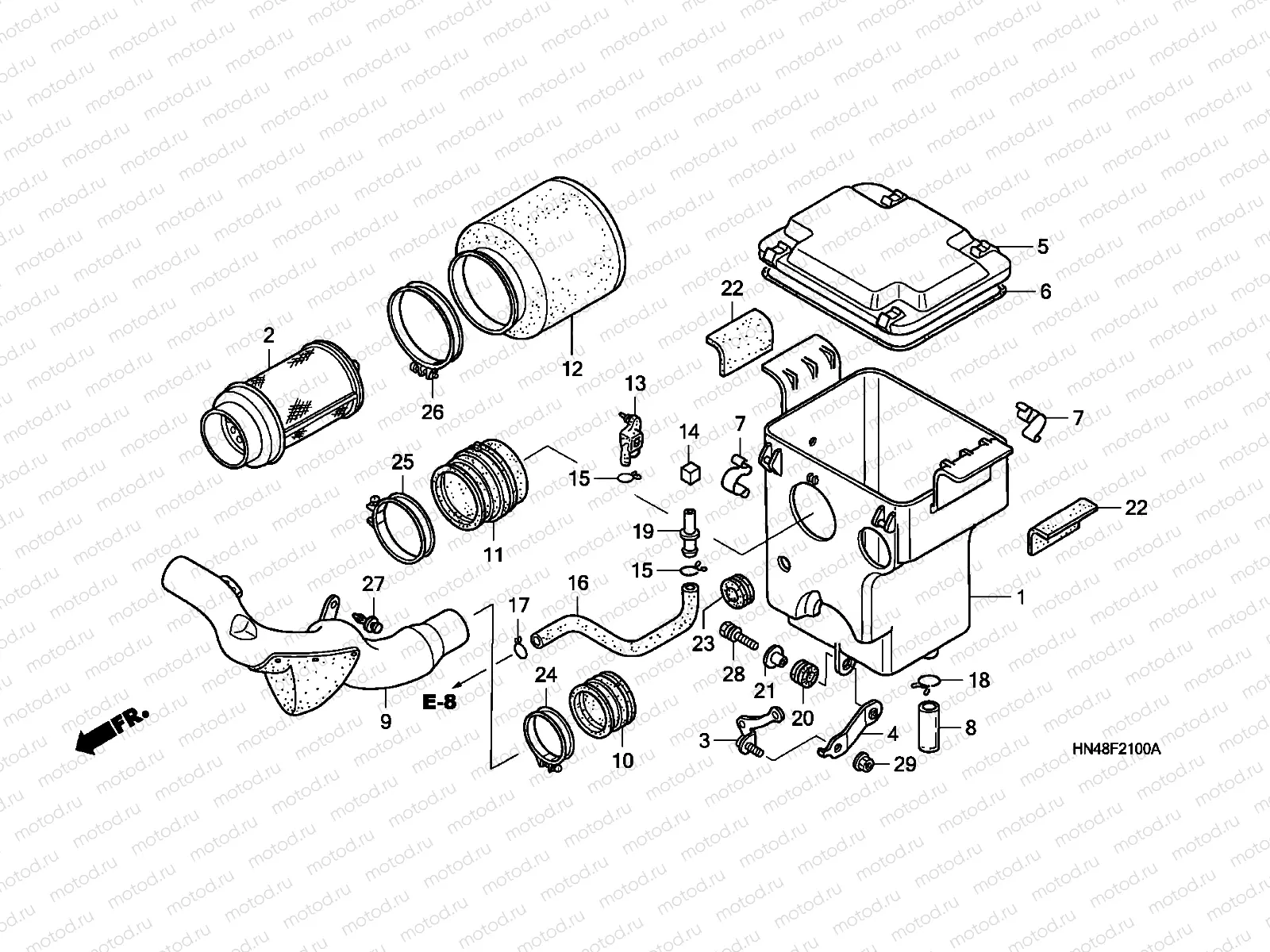 F-21 AIR CLEANER