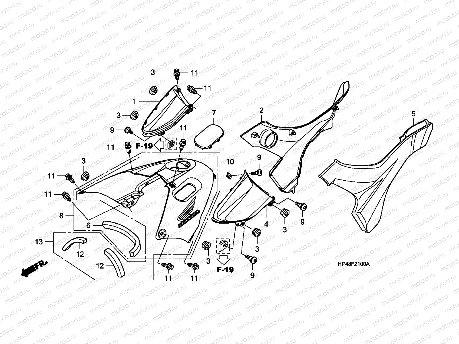 F-21 BODY COVER