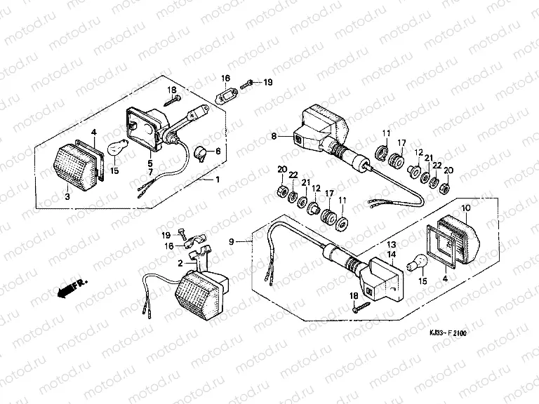 F-21 FLASHING (TL125J)