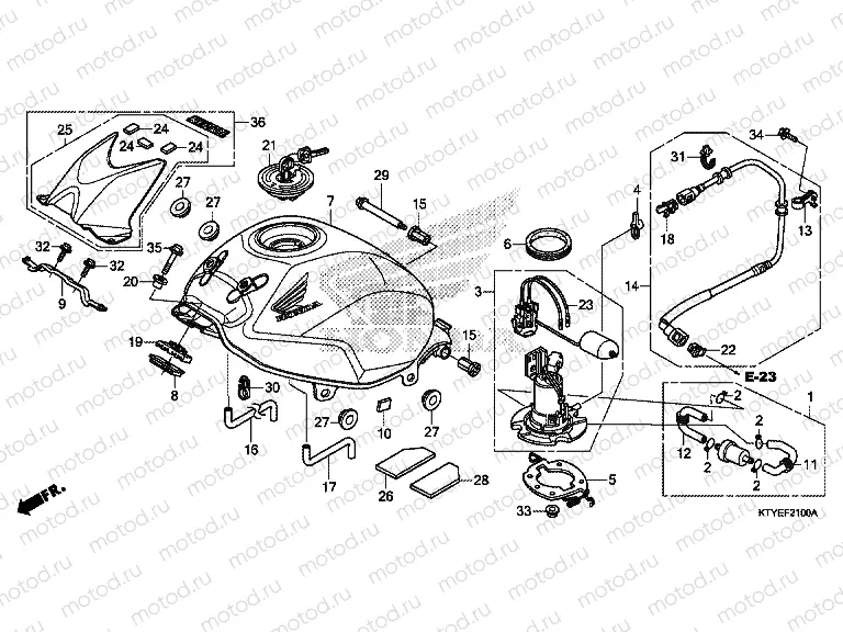 F-21 FUEL TANK