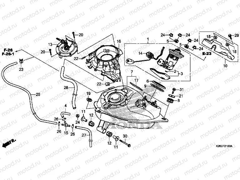 F-21 FUEL TANK