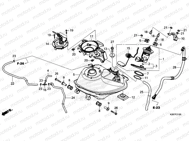 F-21 FUEL TANK