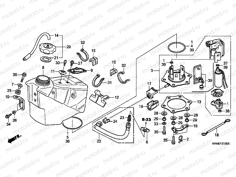F-21 FUEL TANK