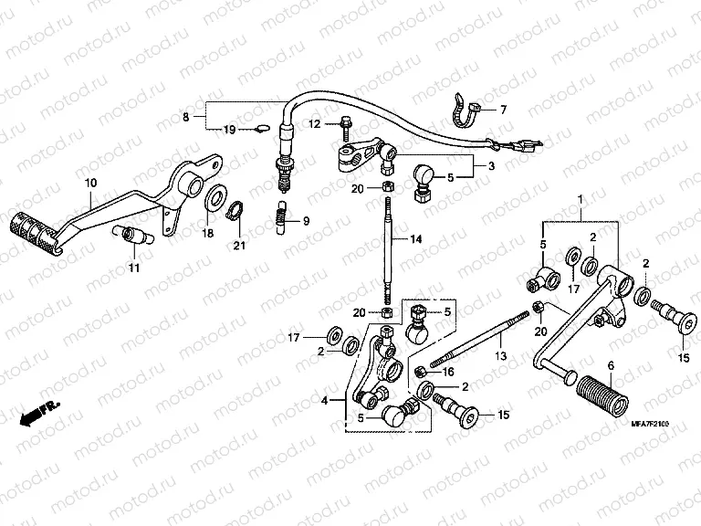 F-21 PEDAL