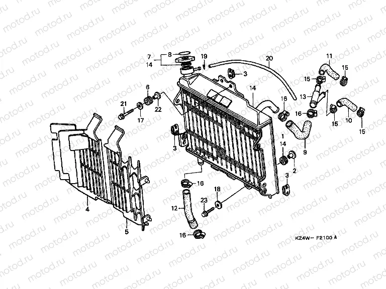 F-21 RADIATOR