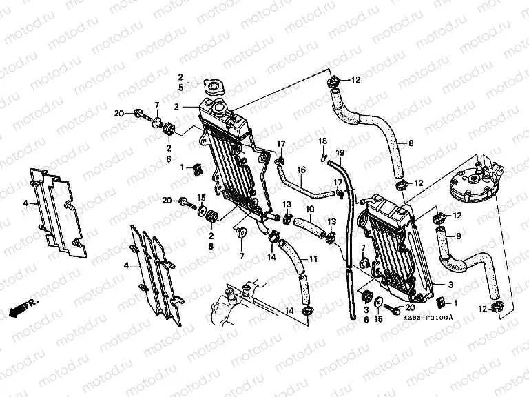 F-21 RADIATOR