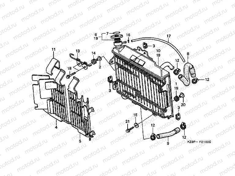 F-21 RADIATOR