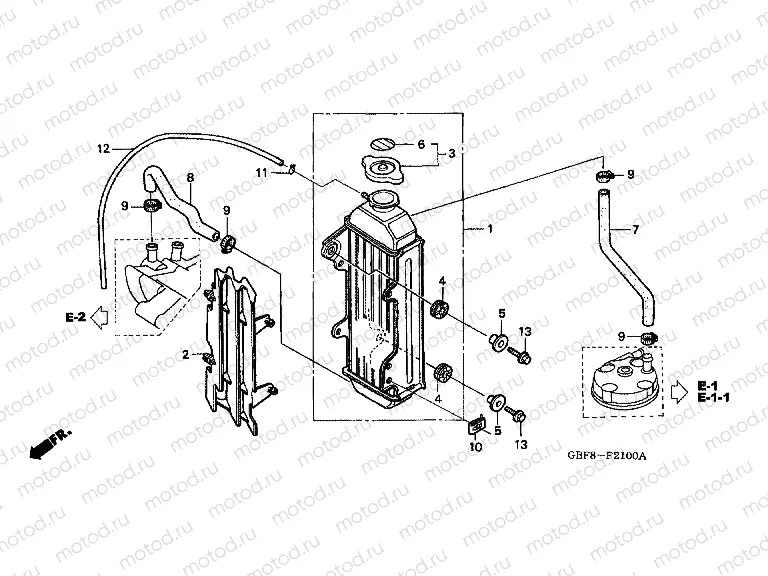 F-21 RADIATOR