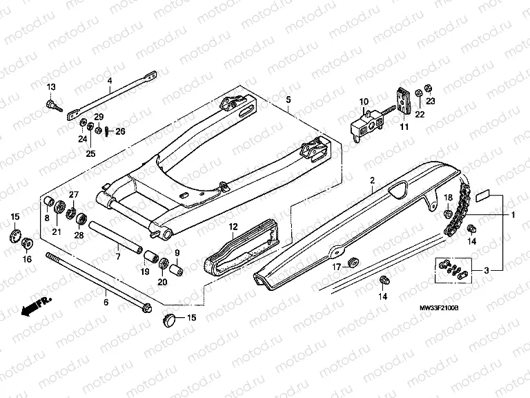 F-21 SWING ARM