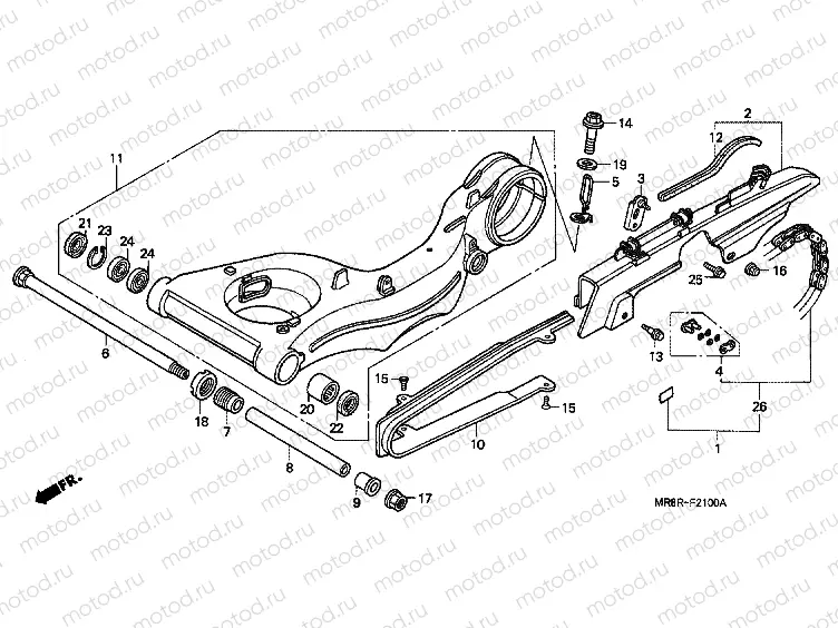 F-21 SWING ARM