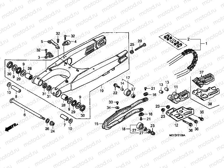 F-21 SWING ARM