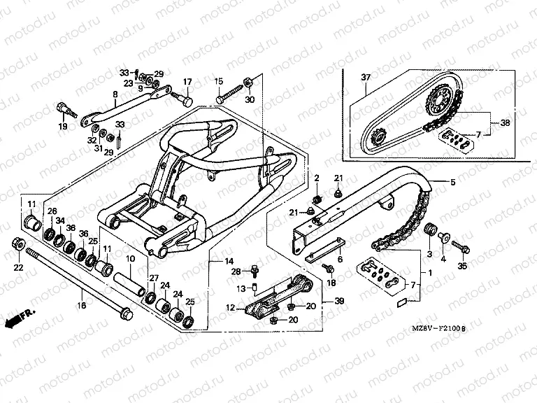F-21 SWING ARM