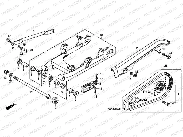 F-21 SWING ARM