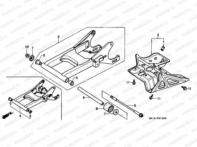 F-21 SWING ARM