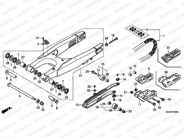 F-21 SWING ARM