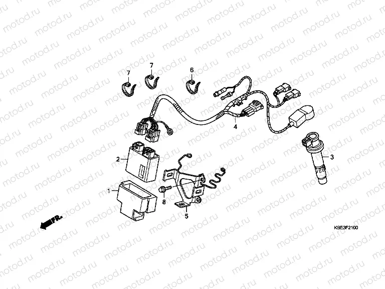 F-21 WIRING HARNESS