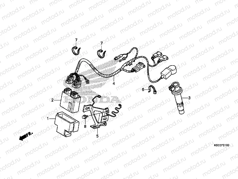 F-21 WIRING HARNESS