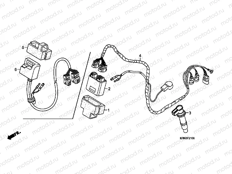 F-21 WIRING HARNESS