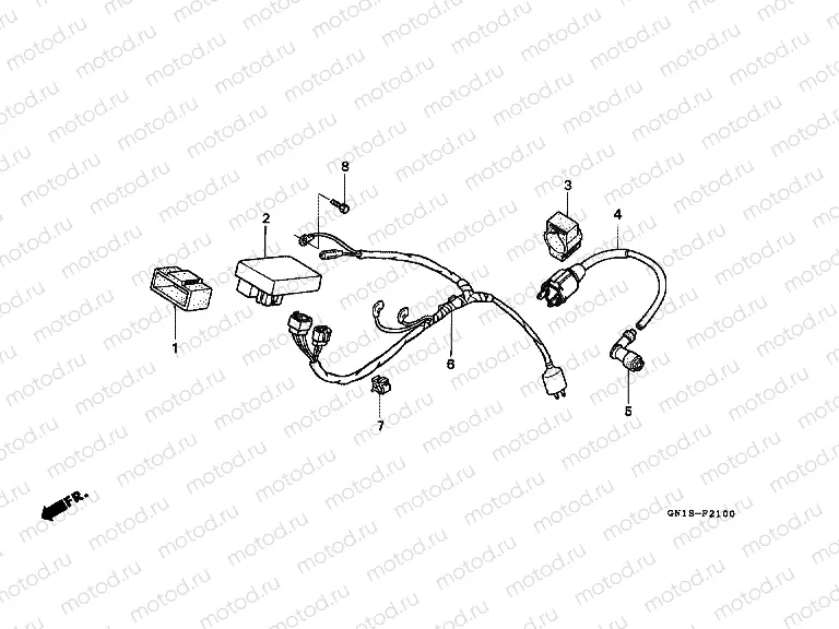 F-21 WIRING HARNESS