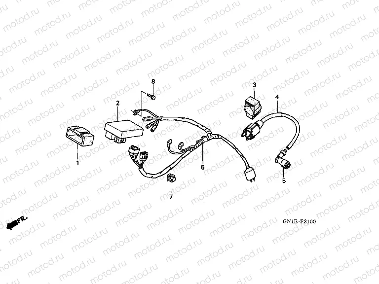 F-21 WIRING HARNESS