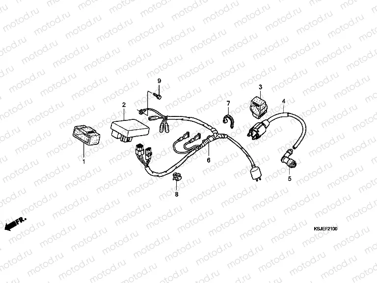 F-21 WIRING HARNESS
