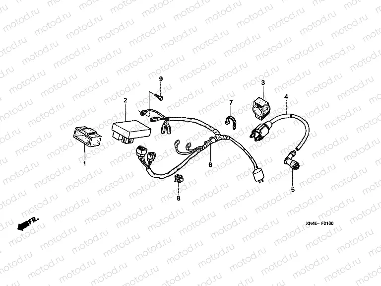 F-21 WIRING HARNESS