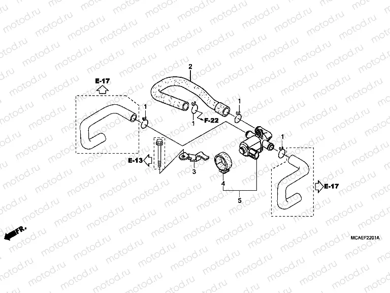 F-22-1 AIR INJECTION VALVE