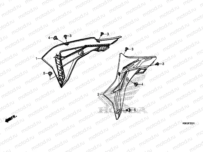 F-22-1 RADIATOR SHROUD