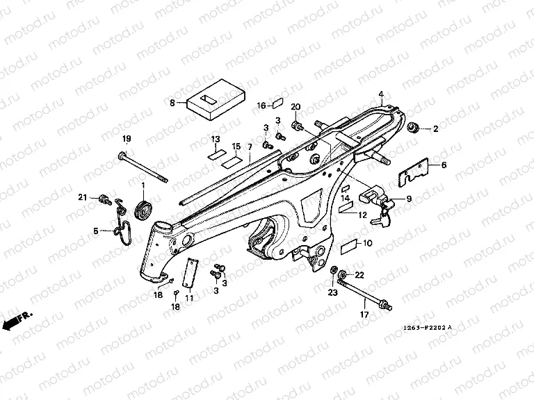 F-22-2 FRAME HOUSING (ST70C / K / L)