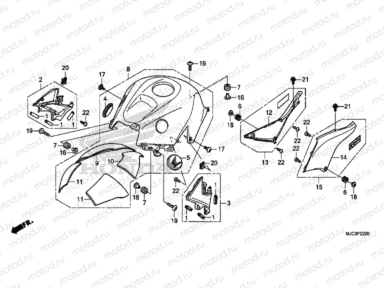 F-22-20 TOP PROTECTOR
