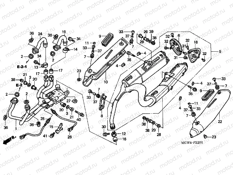 F-22 EXHAUST DRUM (VFR8002 / 3) (VFR800A2 / 3)