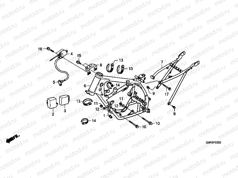 F-22 FRAME HOUSING