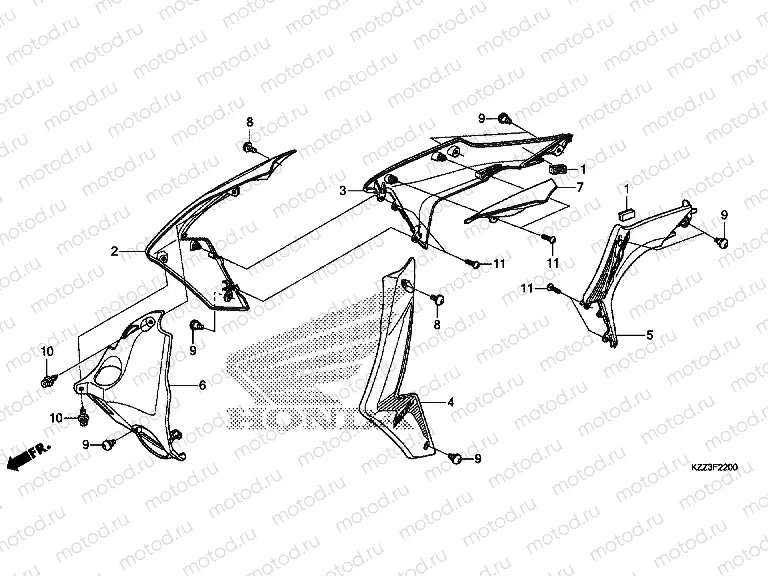 F-22 RADIATOR COVER