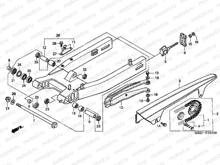 F-22 SWING ARM