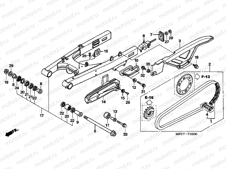 F-22 SWING ARM