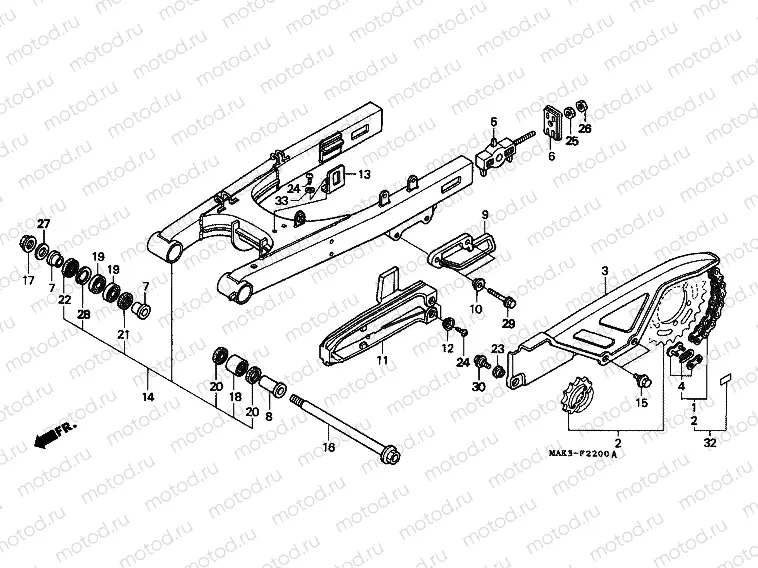 F-22 SWING ARM