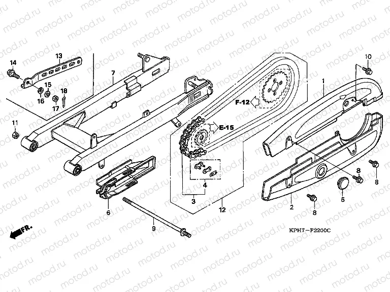 F-22 SWING ARM / CHAIN ​​CABINET (1)