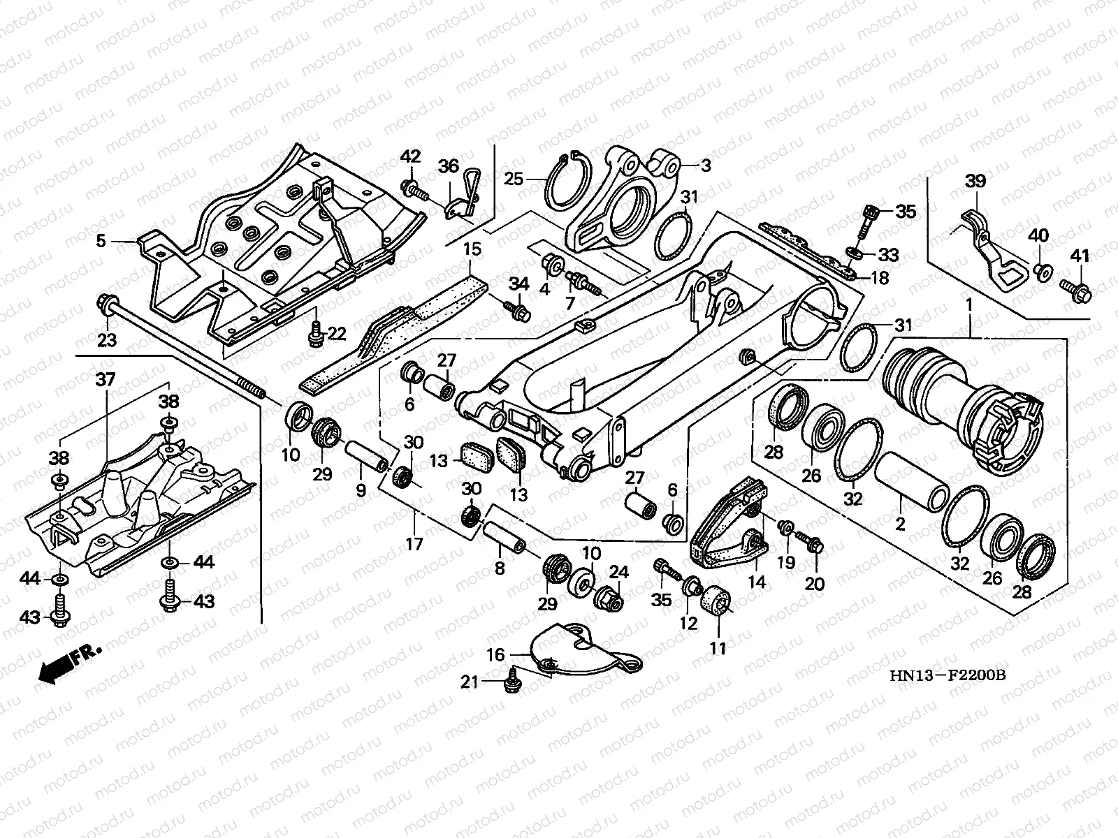 F-22 SWINGARM