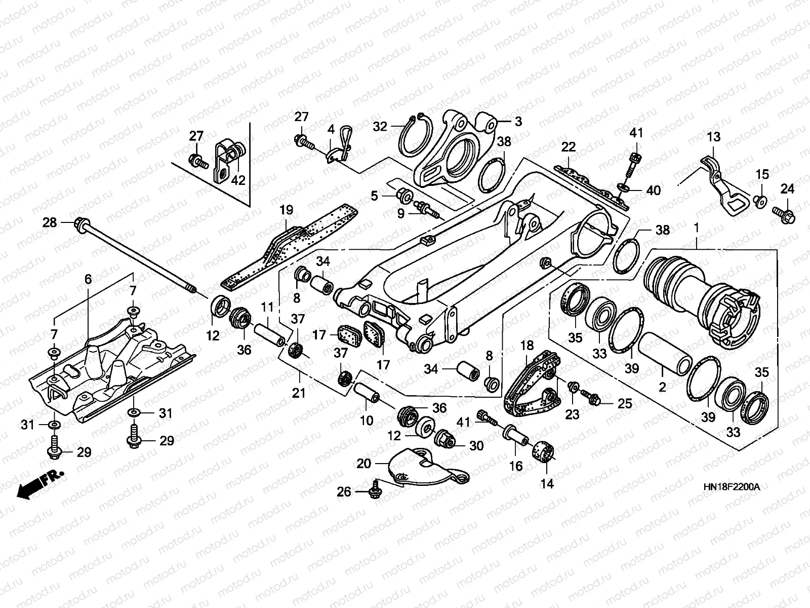 F-22 SWINGARM