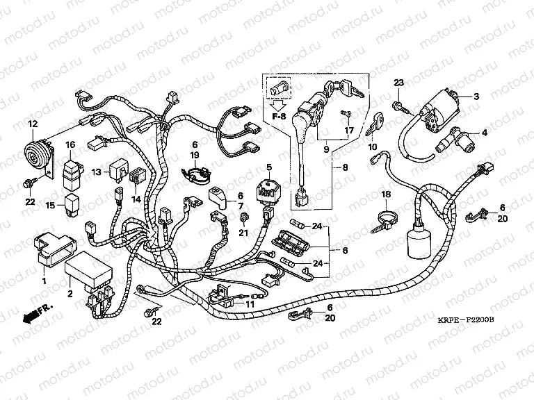 F-22 WIRING HARNESS