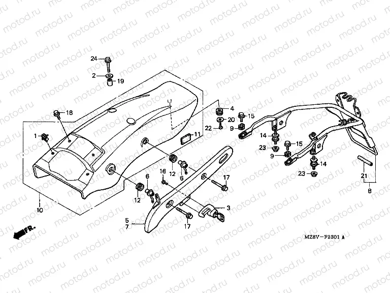 F-23-1 REAR FENDER (2)