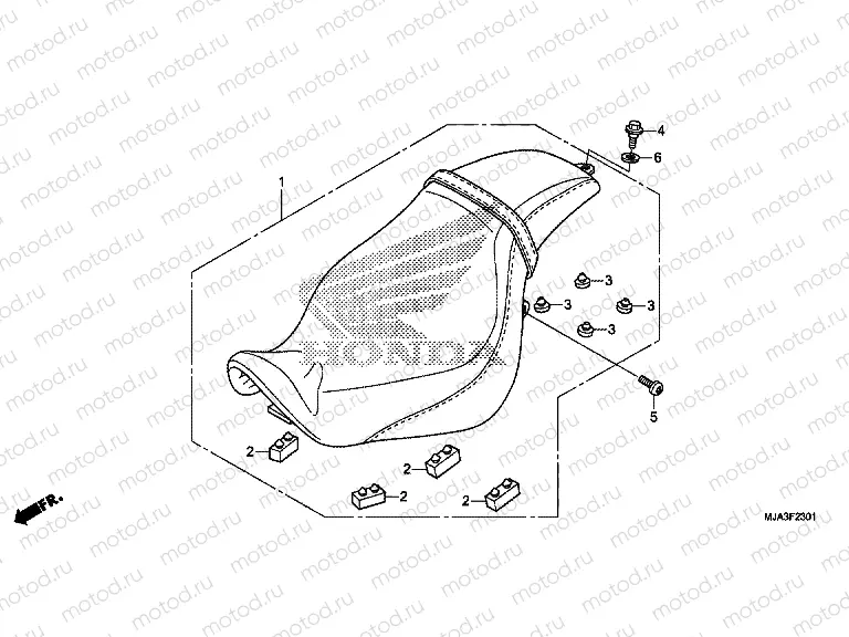 F-23-1 SEAT (VT750C2S)