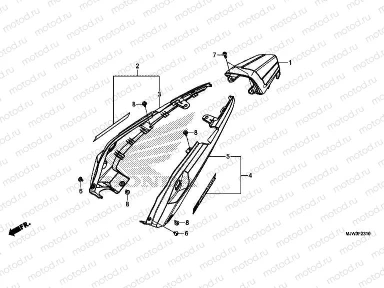 F-23-10 REAR COWL