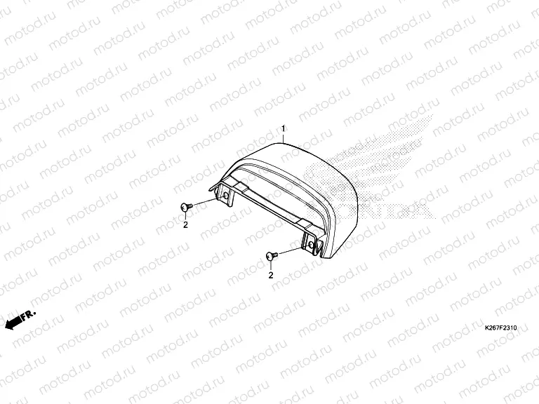 F-23-10 REAR COWL