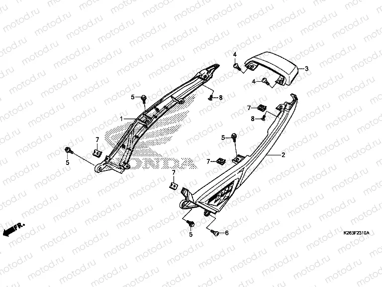 F-23-10 REAR ENGINE COVER