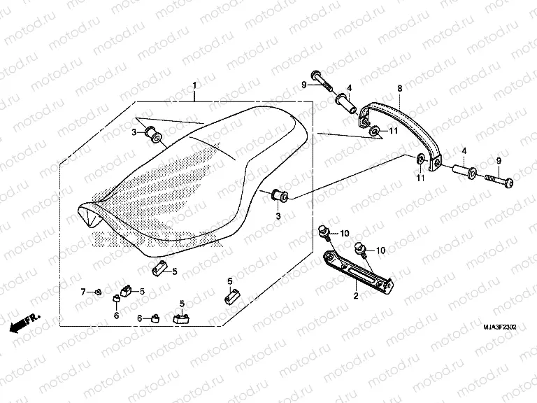 F-23-2 SEAT (VT750S)